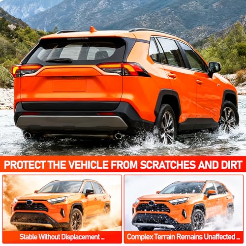 Image of Mud Flaps Splash Guards Compatible with Toyota RAV4 2019-2025,4PCS Front Rear Mudflaps Tire Splash for 2025 RAV4 Accessories,OEM Style No Drilling Mudguard Wheel Liner Fenders
