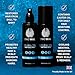 Crazy Bull Hair Tonic for Men - Cooling Hair Growth Spray with Castor Oil & Menthol - Hydrating Anti Frizz Heat Protection Spray for Oily & Dry Scalp - Cool Bull Ingrown Hair Treatment - Minty Scent