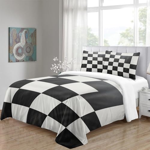Housses de couettes microfibre de qualité supérieure King - 5