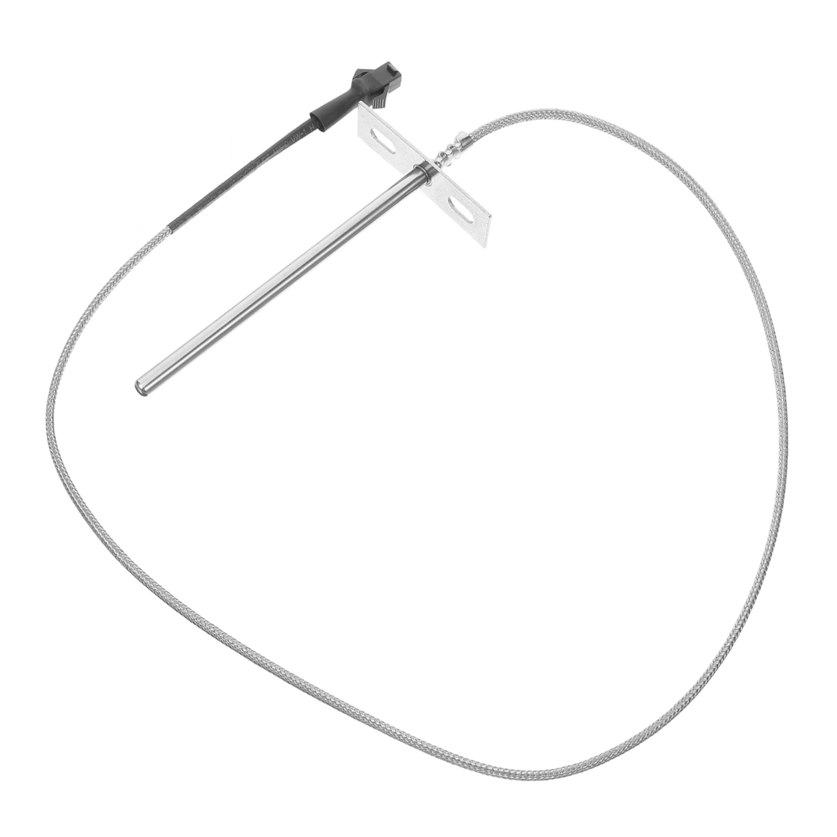 Abaodam 4 Set Termometro cucinando macchina griglia carne sensore temperatura esterno accessori barbecue sonde di temperatura sonda di temperatura sonda temp Acciaio inossidabile Silver