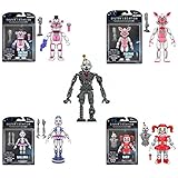 Funko Five Nights at Freddy's Sister Location Funtime Freddy, Ballora, Baby, Funtime Foxy (Build Ennard) 5-Inch Action Figures SET
