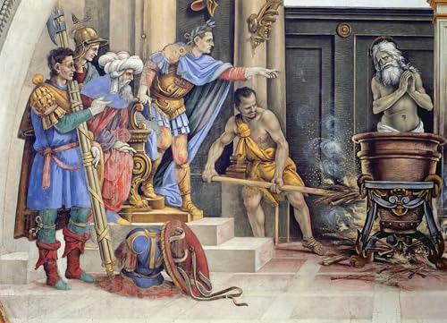 Tableaux Graffiti Art Mural : Reproduction Le Martyre de Saint Jean 60x90cm SERENDIPITP
