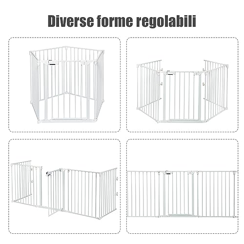 COSTWAY Cancello di Sicurezza per Bambini