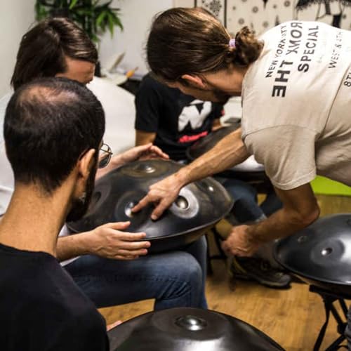Handpan Drum 22 pulgadas 10 Notas Azul miniatura 7