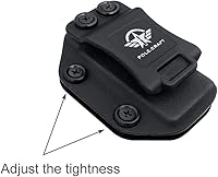 Vista 17 de POLE.CRAFT IWB/OWB - Funda para cargador Kydex - Mag Carrier se adapta a: 0.354 in .40 Double Stack/0.354 in .40 Single Stack - P365 1911 Glock 19