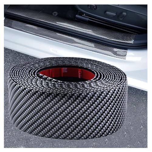 YQVDQRTXS Protection Seuil de Porte Voiture, pour Opel Astra J Astra K Astra H Astra G Astra-H Sri Astra J Sports Fibre de Carbone Haute Qualité Bande...