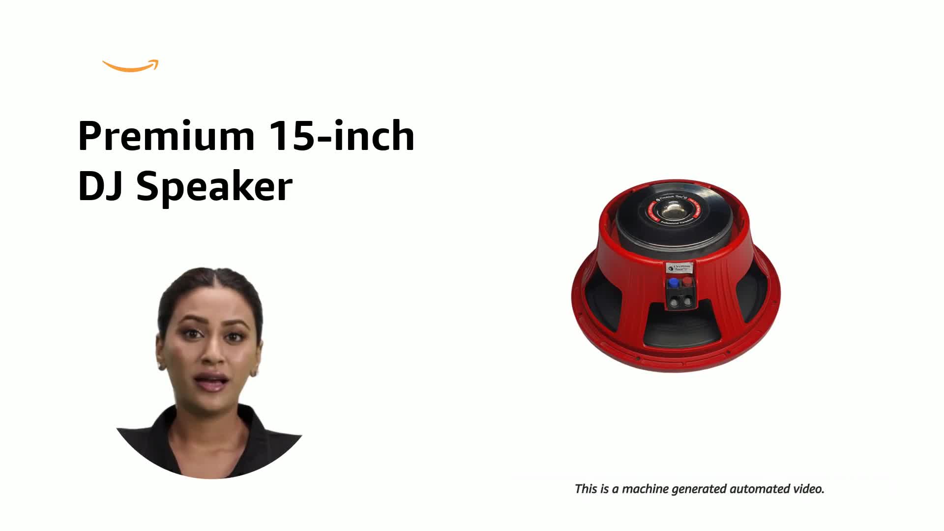 VABHIMA INDUSTRIES PT-550BM 15 Inch 500W RMS DJ Speaker
