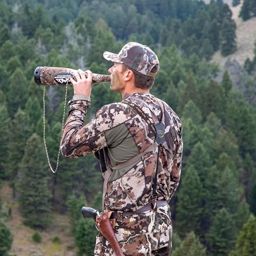 First Lite Men's UV Protection Merino Wool Camo Hunting Shirt