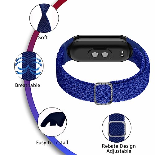 ToVioc Nylon Watch Strap for Xiaomi Mi Band 10/9/8 - Image 2