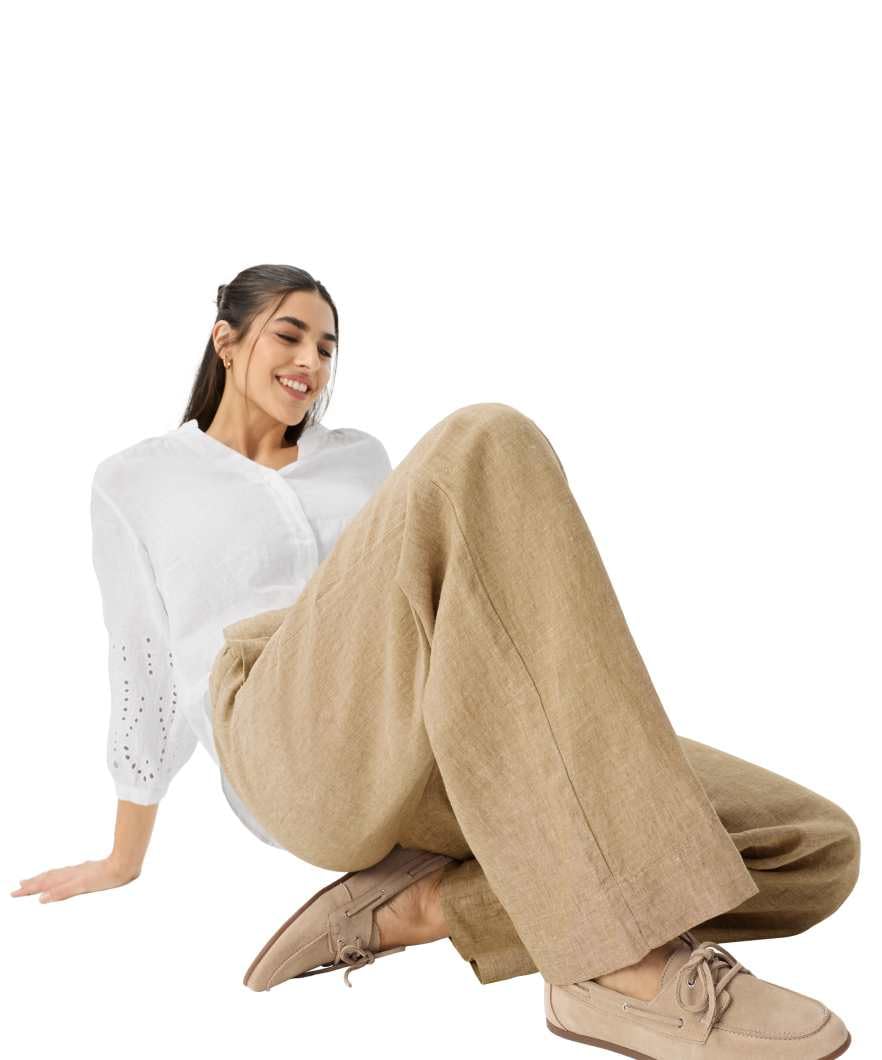 BRAX Damen Hose Style Farina New Pure Linen Quality
