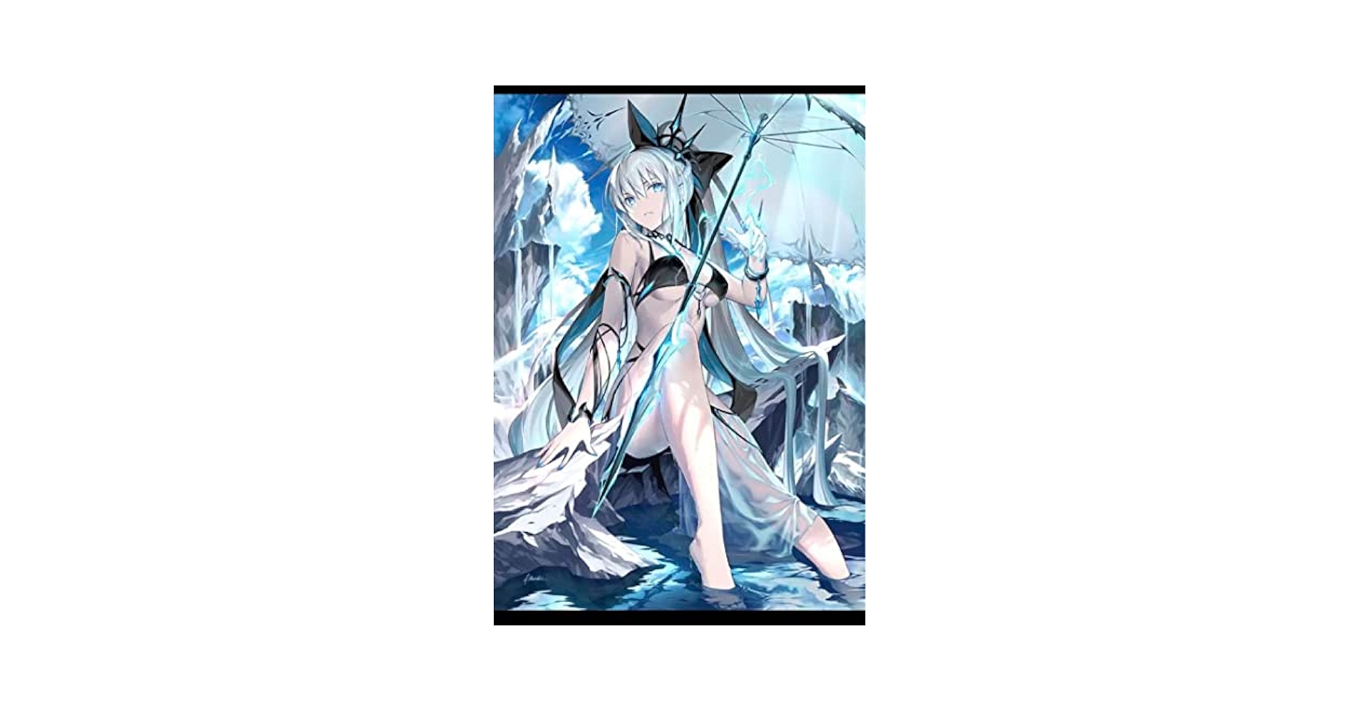Amazon.co.jp: Fate fgo 光崎 kousaki B2 タペストリー 水着
