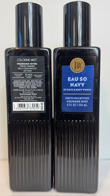Body Care - BBWs Eau So Navy Men's Cologne Mist 2 Piece Set (Packaging may vary)
