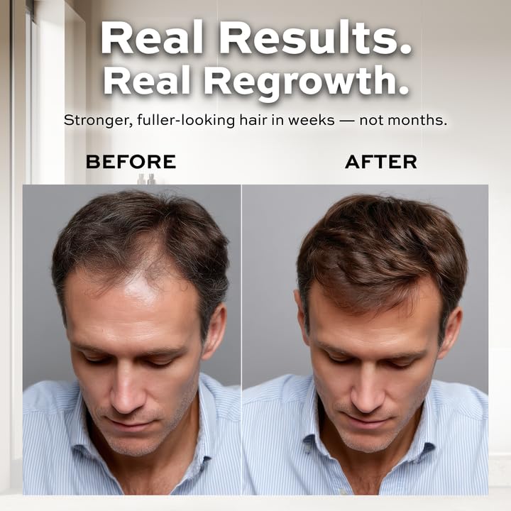 Miniatura 4 de Champú y acondicionador de aceite de ricino para el crecimiento y la fuerza del cabello, juego de champú y acondicionador 2 en 1 para hombres y