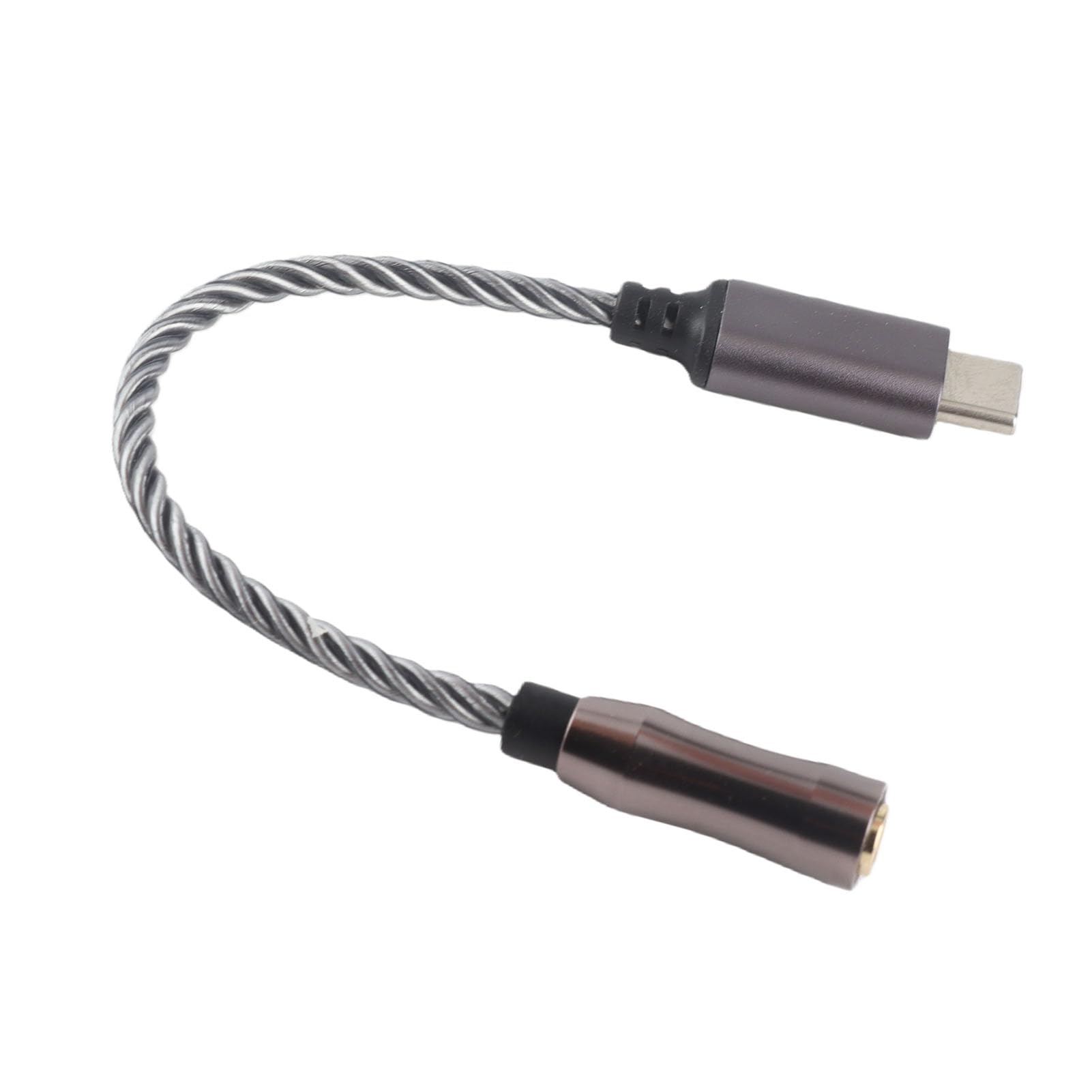 Alomejor Type C Headphone Amplifier with High Performance (Chłodna szarość)