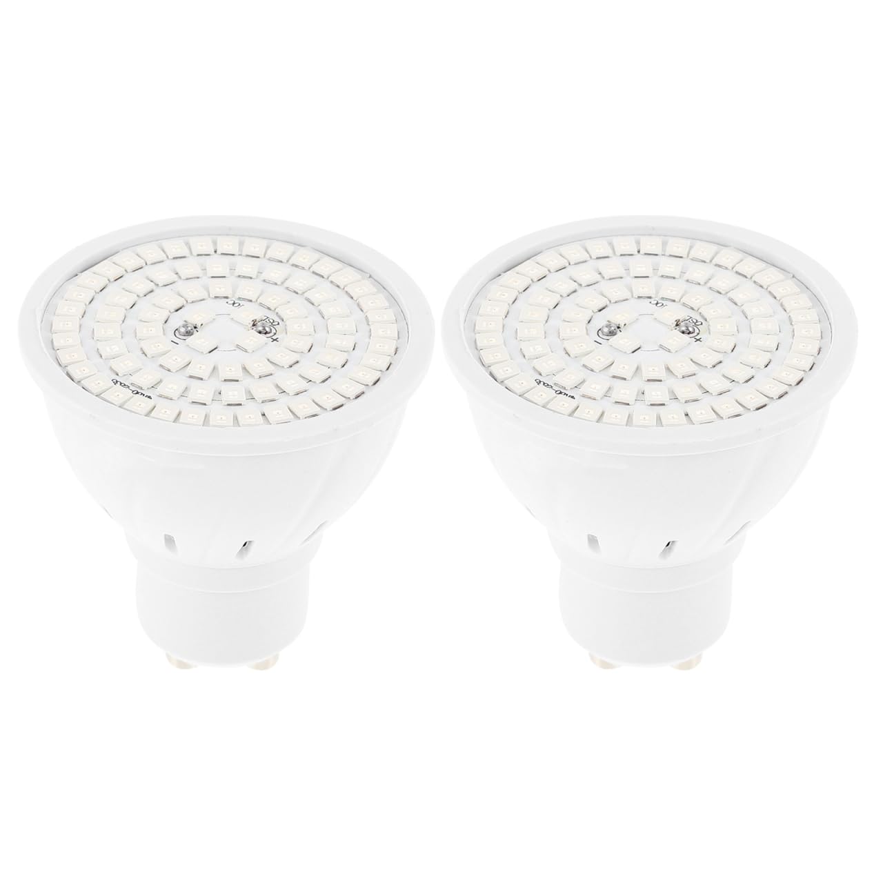 Minkissy 2pcs Led Grow Light Bulbs, Full Spectrum Plant Lamp for Hydroponics Greenhouse Organic Indoor Plants Gu10-80