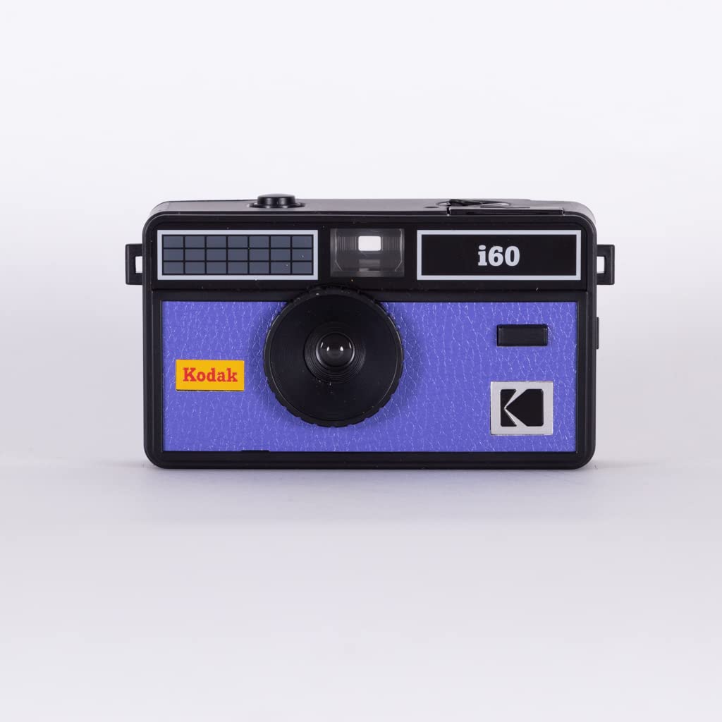 Kodak i60 Cámara de película Reutilizable de 35 mm, Estilo Retro, sin Enfoque, Flash Integrado, Prensa y Flash emergente (Muy Peri)