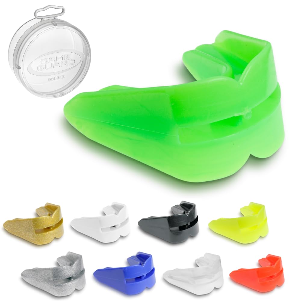 GAME GUARD - Protector bucal DOBLE/Protector de encías - para dientes superiores e inferiores - Protector bucal, Aprobado por CE, Boxeo, MMA, Deportes — view 15