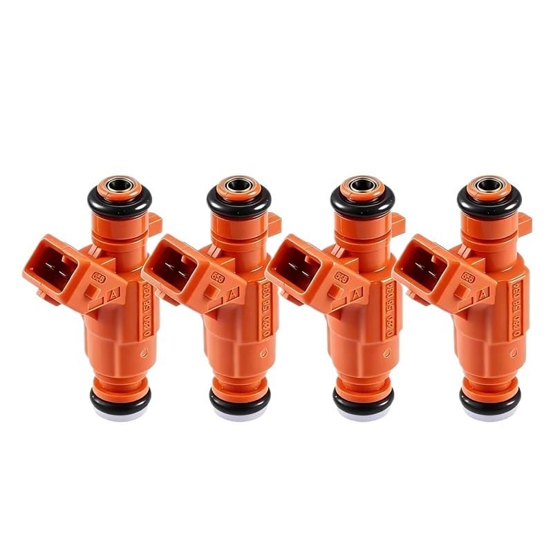 Wtryskiwacz Paliwa 4 Otwory | 1/4 sztuk dla 2000-2014 dla Citroen dla Peugeot 1.6 1587ccm 80kw 109PS 0280156034 EV6E 1984E9(1PC)