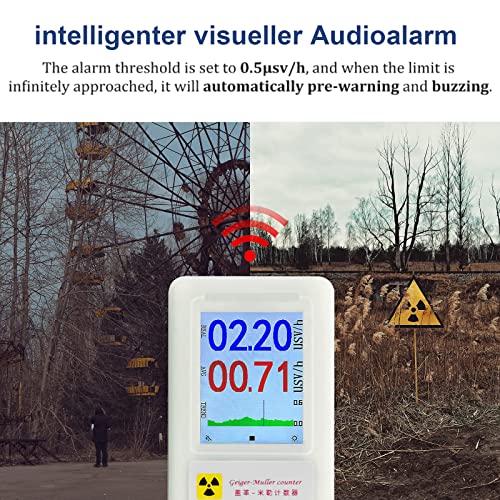 Geigerteller radioactiviteit dosimeter, professionele nucleaire stralingsdetector, fysica, bèta-gamma-röntgenste… - Image 4
