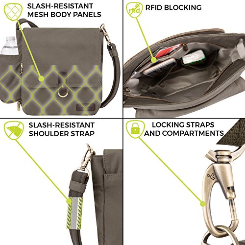 Travelon Anti-Theft Courier Tour Bag miniatura 5