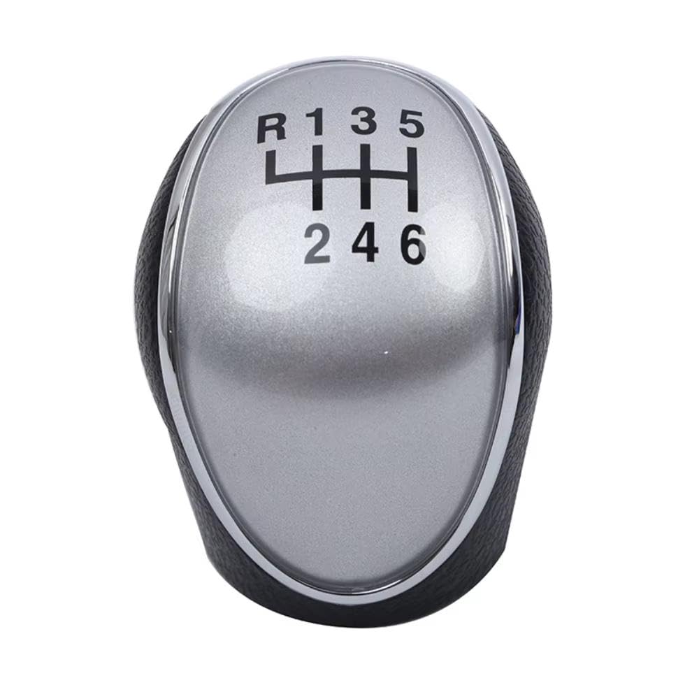 Poanbcgy Silver 6/5 Speed Gear Shift Knob For Hyundai Ix35 2012 2013 2014 2015 2016 Auto Parts