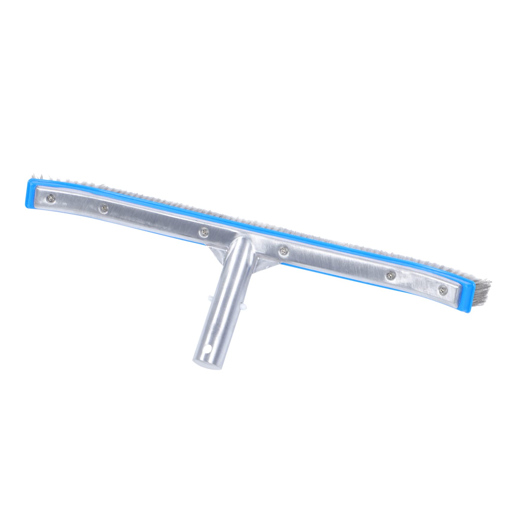 Brosse de Nettoyage pour Piscine Acier avec Poils Fil Acier Outil Pratique pour Nettoyer Fond des Accessoire pour Types de