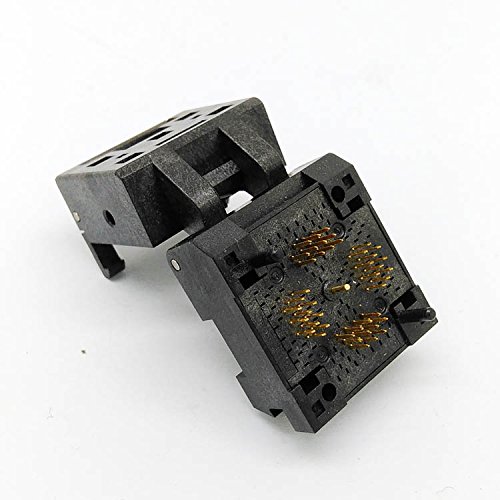 Wiring Connecting Terminals - QFN44 MLF44 Burn in Socket IC Test Socket IC550-0444-010-G Pitch 0.5mm Chip Size 7 * 7 Flash Adapter Clamshell Programming Socket