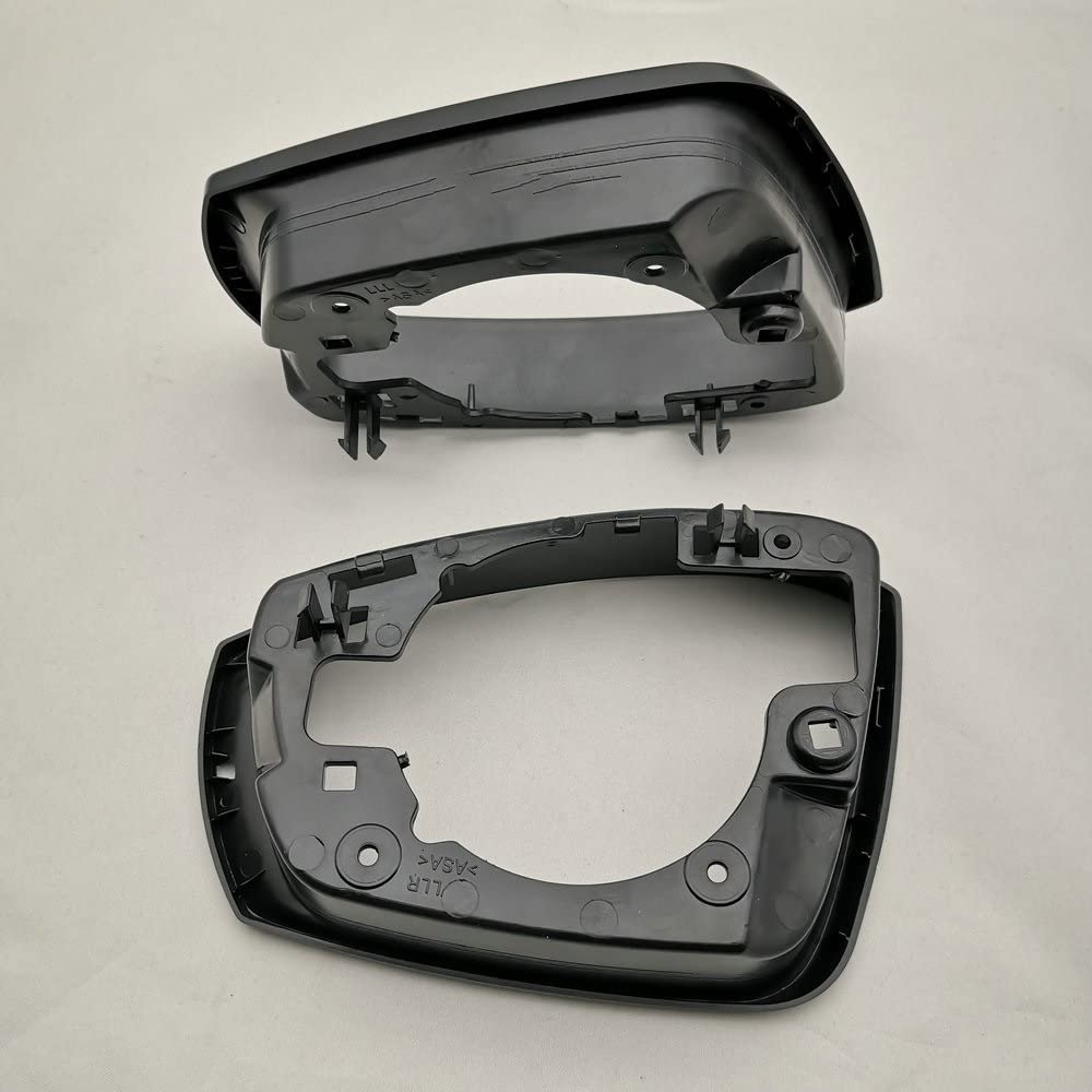 Cadre De Boîtier De Rétroviseur Latéral Noir Brillant, Garniture Pour VW Golf 7 MK7 7.5 GTI Passat CC B7 B8 Arteon Jetta MK6 Scirocco GTD R Support