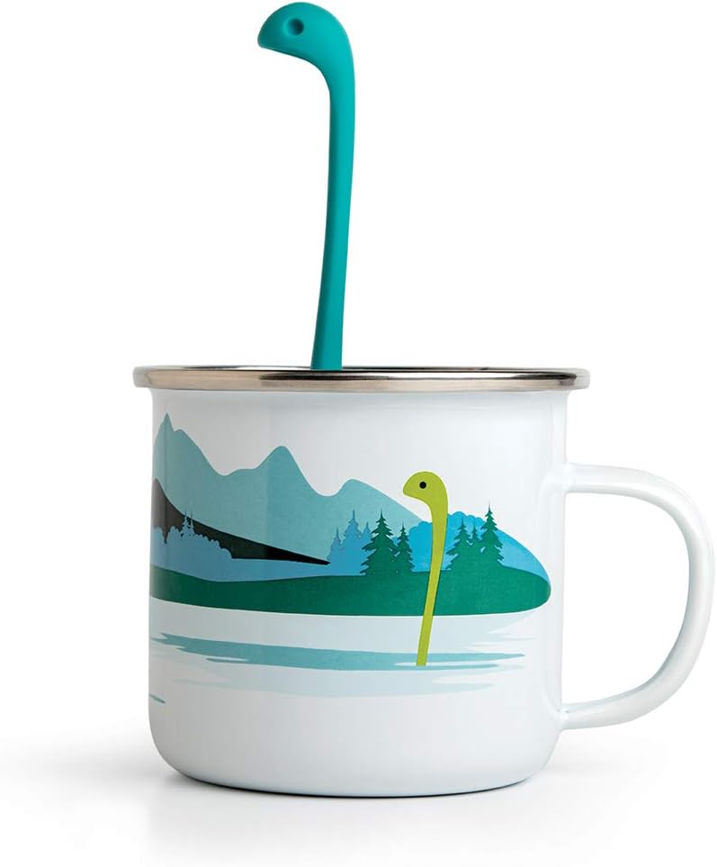OTOTO Nessie Tea Infuser Set - Cup & Spoon - Loose Leaf Tea Infuser