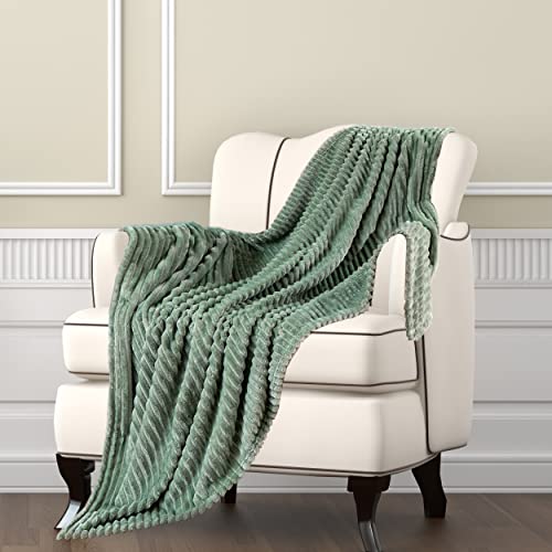 QOFLY Couvertures douillettes - 150 x 200 cm - Douces et chaudes - Pour canapé, couverture polaire - Pour canapé, couverture douillette Cover