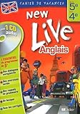  Cahier de vacances New Live : Anglais de la 5e à la 4e (1 livre + 1 CD audio)