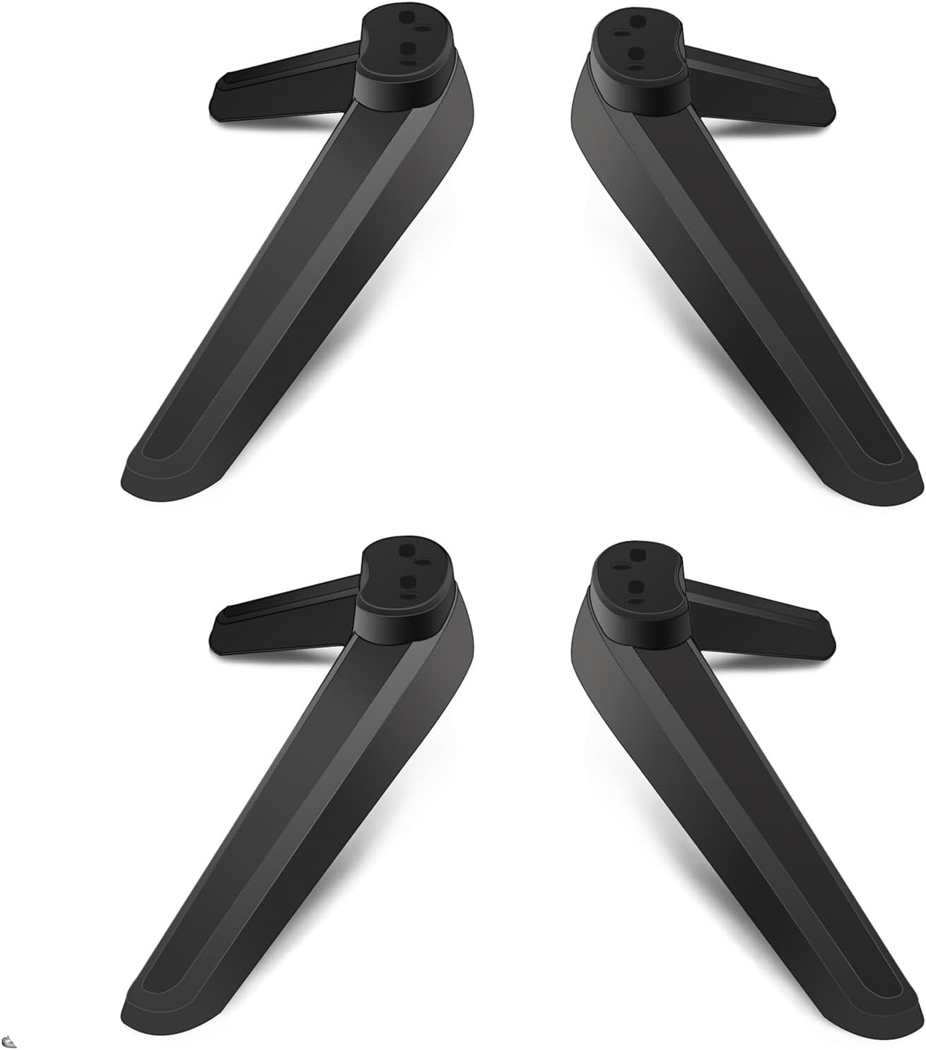 TV Legs for TCL TV Legs Replacement Compatible with 28/32 Inch 40/43 Inch 49/50 Inch 55/65 Inch Roku Smart TV, Replacement Legs for Legs 65S555 55S401 50S546 50S423 43S431 40S325 28S405 with Screws (2