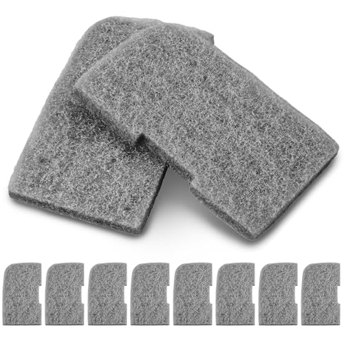 Image of Threlaco 10 Pack Compatible with Fluval 307 /407 /306 /406 Canister Filter, Nitrite Remover Pads, Aquarium Filter Replacement Pads for Fish Tank