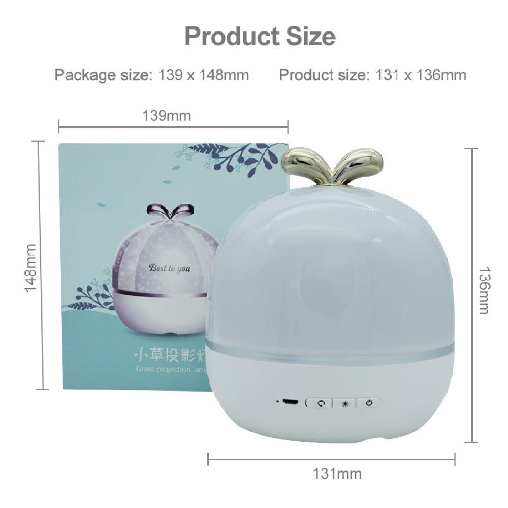 Projecteur de musique veilleuse avec haut-parleur BT univers rechargeable ciel étoilé tourner LED lampe colorée étoile clignotante enfants bébé cadeau