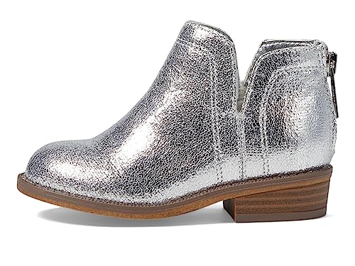 NINA Girl's Olympia (Toddler/Little Kid/Big Kid) Silver Crackle 5 Big Kid M4
