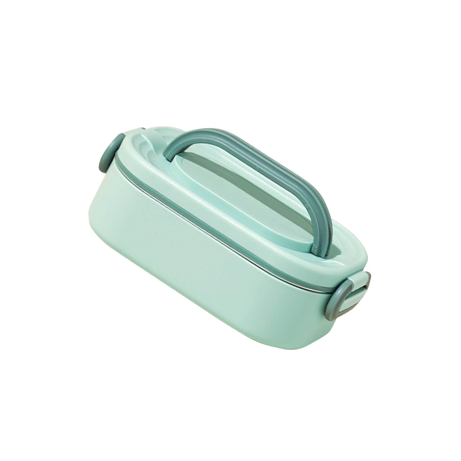 Kalttoy Transportable Warm Lunch Container with Closed Locking Structure Rustless Interior Easy Neat Kitchen Rudiments Recyclable Rustless Mealbox Detachable Easy Neat