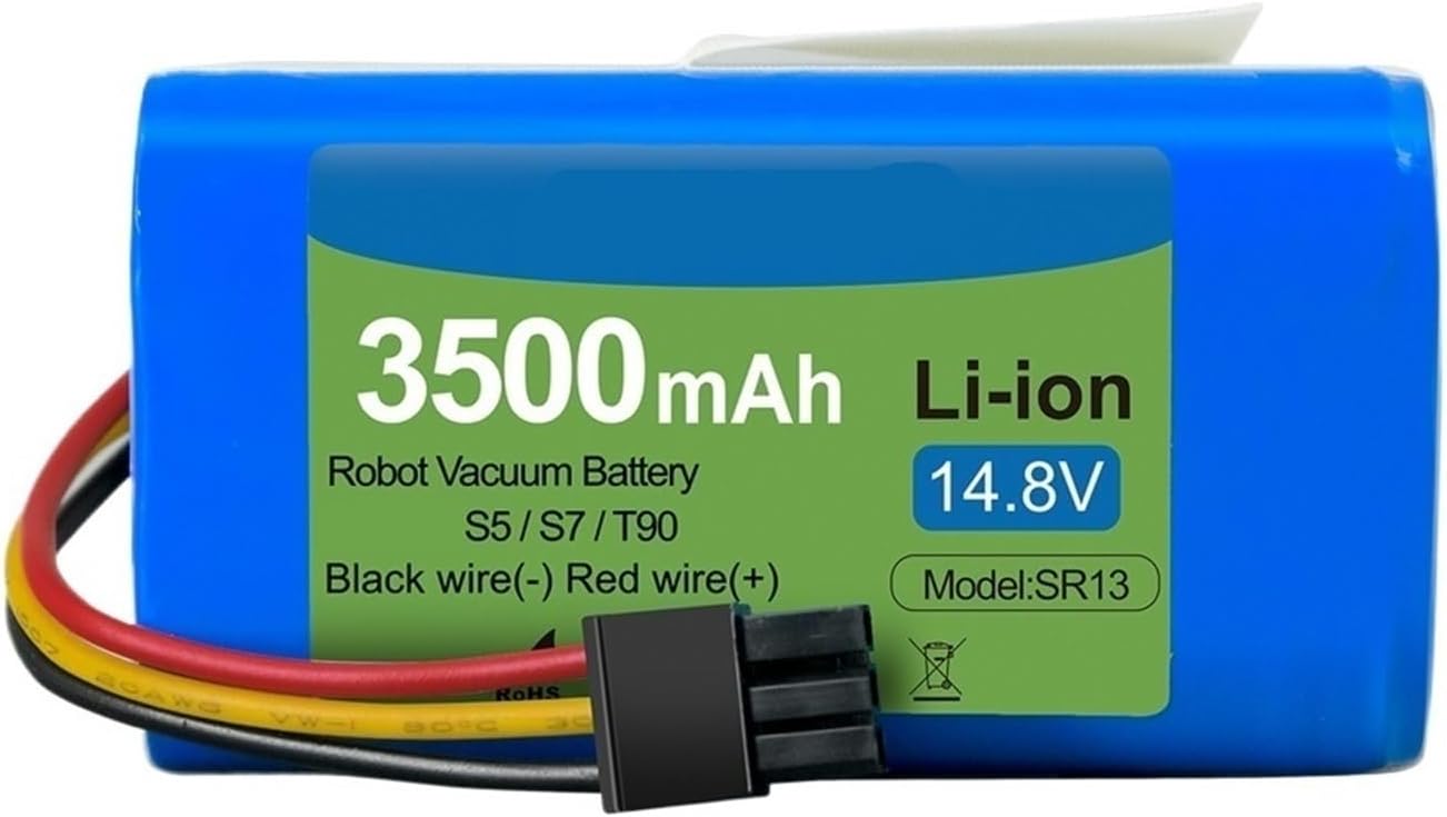 Rechargeable Replacement Battery，Compatible for Qihoo，Compatible with 360，S5 S7 S7Pro X9 T90 Robot Vacuum Cleaner