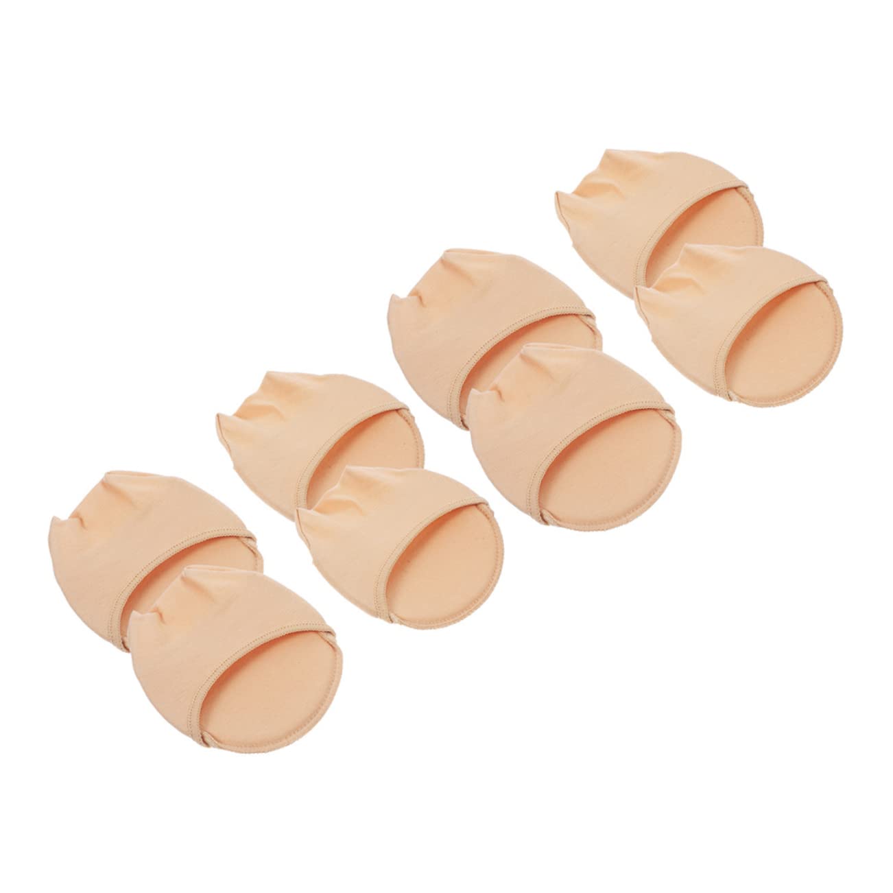 VILLCASE 3sets Socks Women Comfortable Liner Socks Breathable Forefoot Non-Slip Half 4pairs*3