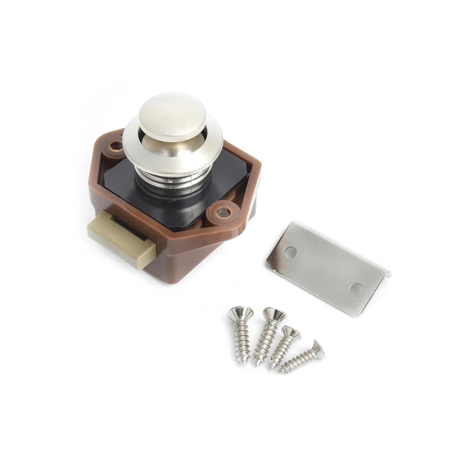 Cupboard Locks， Camper Car Push Locks Furniture Cabinet Door Lock Hardware Child Safety Drawer