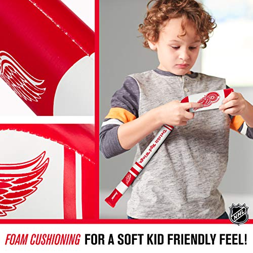 Image of Franklin Sports NHL Team Mini Soft Hockey Stick Set - NHL Team Soft Foam Mini Hockey Stick and Ball - Great Toy for Kids