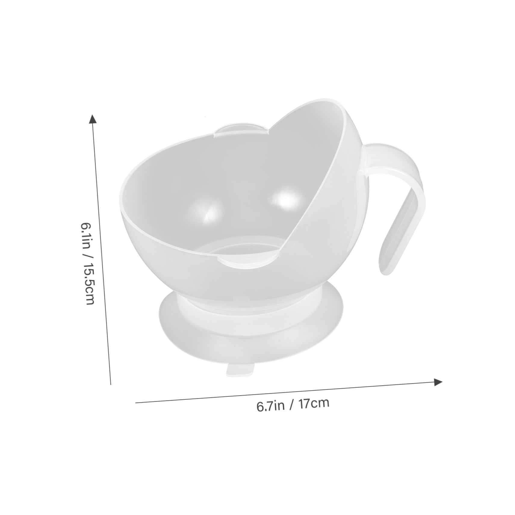Healeved Suction Bowl for Elderly Disabled Bowl Handle Silicone for Disabled Adults
