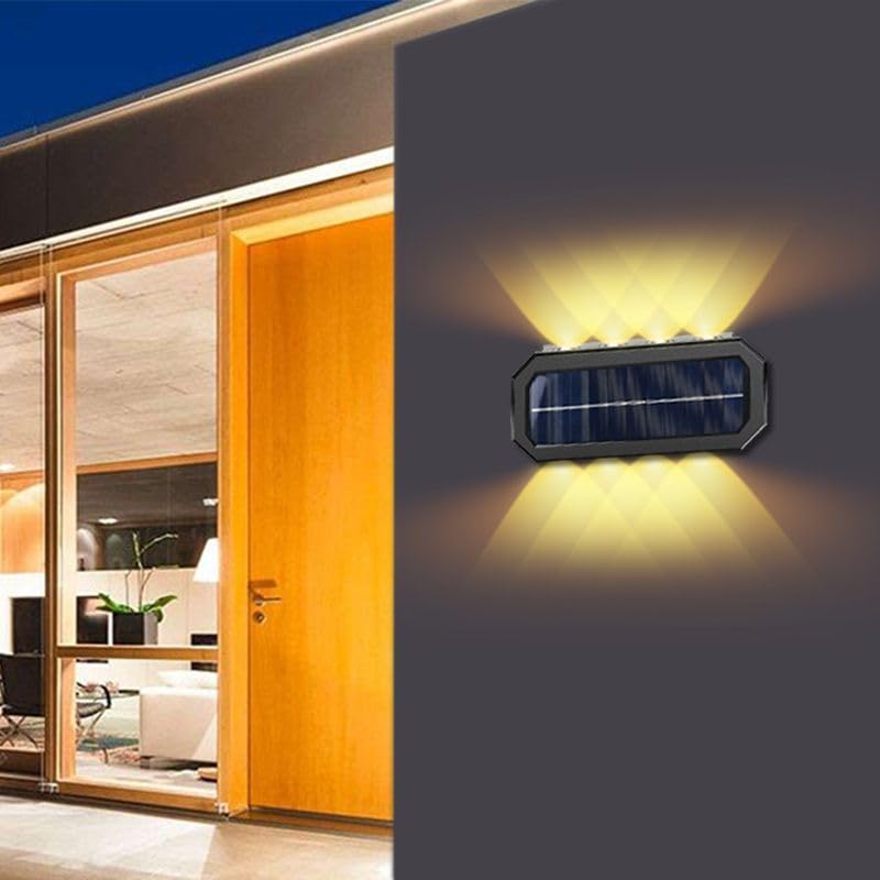 Image of SHALVI Solar Light Outdoor Waterproof /Solar Light Cob & White Light for Garden Decoration (12 LED, 8 hrs Backup) (2)