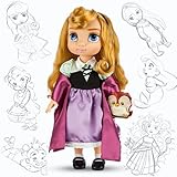 Disney Princess Animators Collection 16 Inch Doll Figure Aurora with Plush Friend Owl