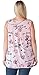 Disney Womens Plus Size Tank Minnie Mouse All Over Print Lightweight Top (3X) Pink