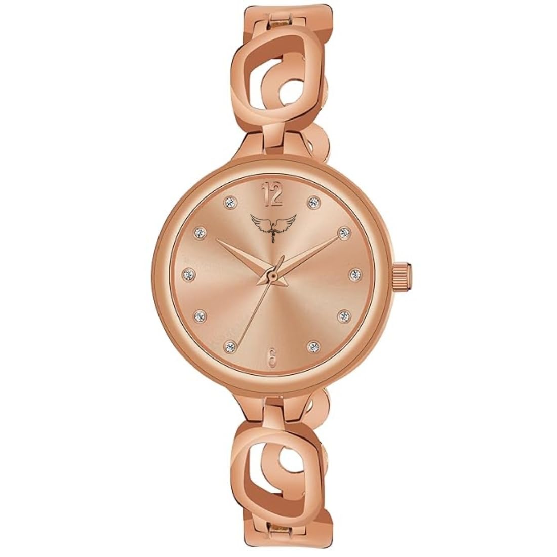 WHITE BIRD Brass Analogue Dial Bracelet Watch For Womens & Girls (Rose Gold) (B0CK7ZXBSN) Amazon Price History, Amazon Price Tracker
