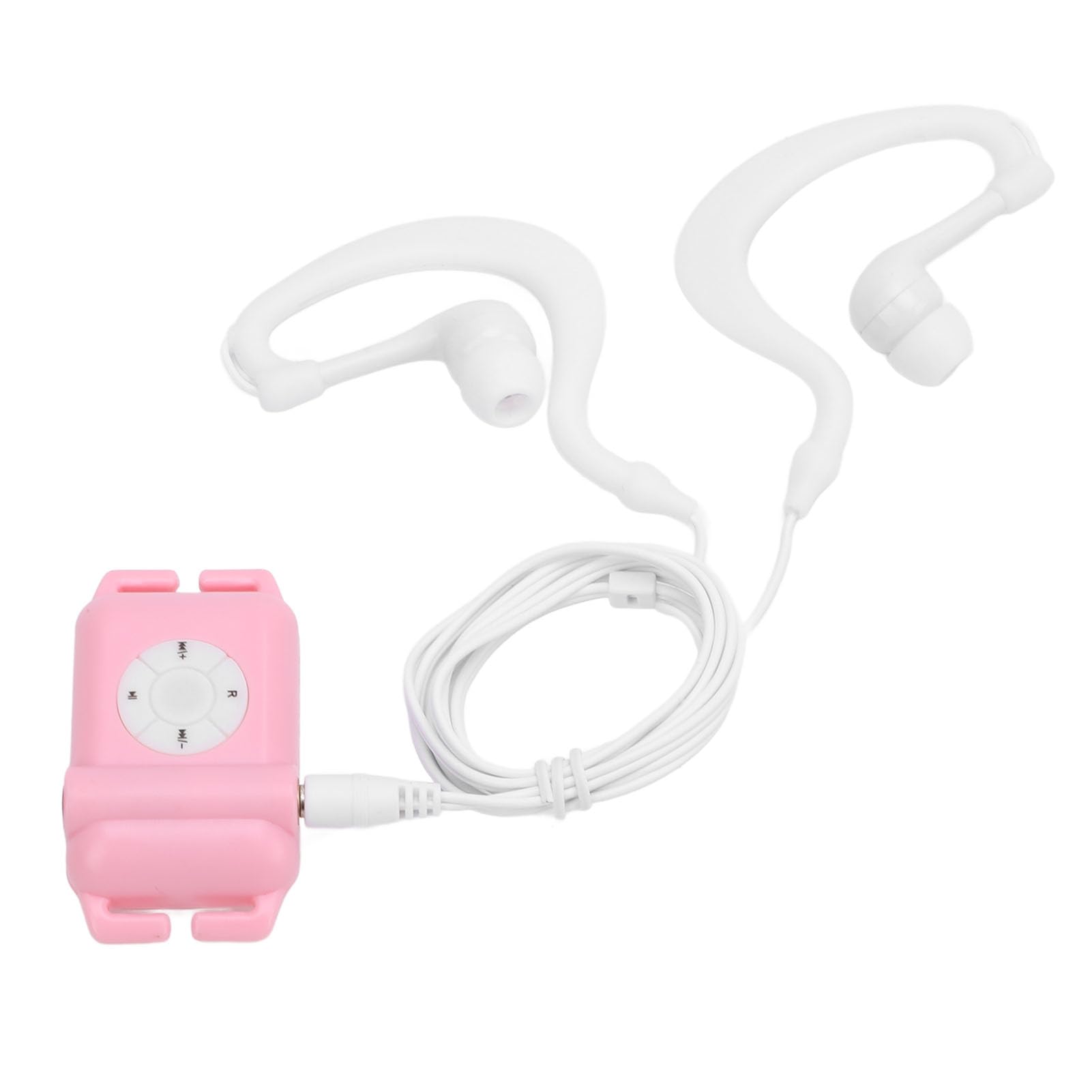 Reproductor MP3 Resistente Al Agua IPX8, Auriculares para Nadar bajo el Agua, Reproductor de Música con Auriculares, para Nadar, Correr, Surfear (4GB)