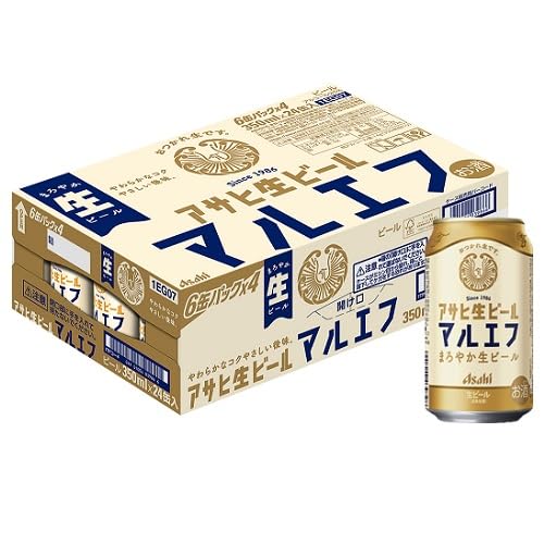 アサヒ生ビール　マルエフ　タイガース　近畿限定パック　24缶　ケース Amazon.co.jp: アサヒ 生ビール350ml1ケース(24缶入) : 食品・飲料・お酒
