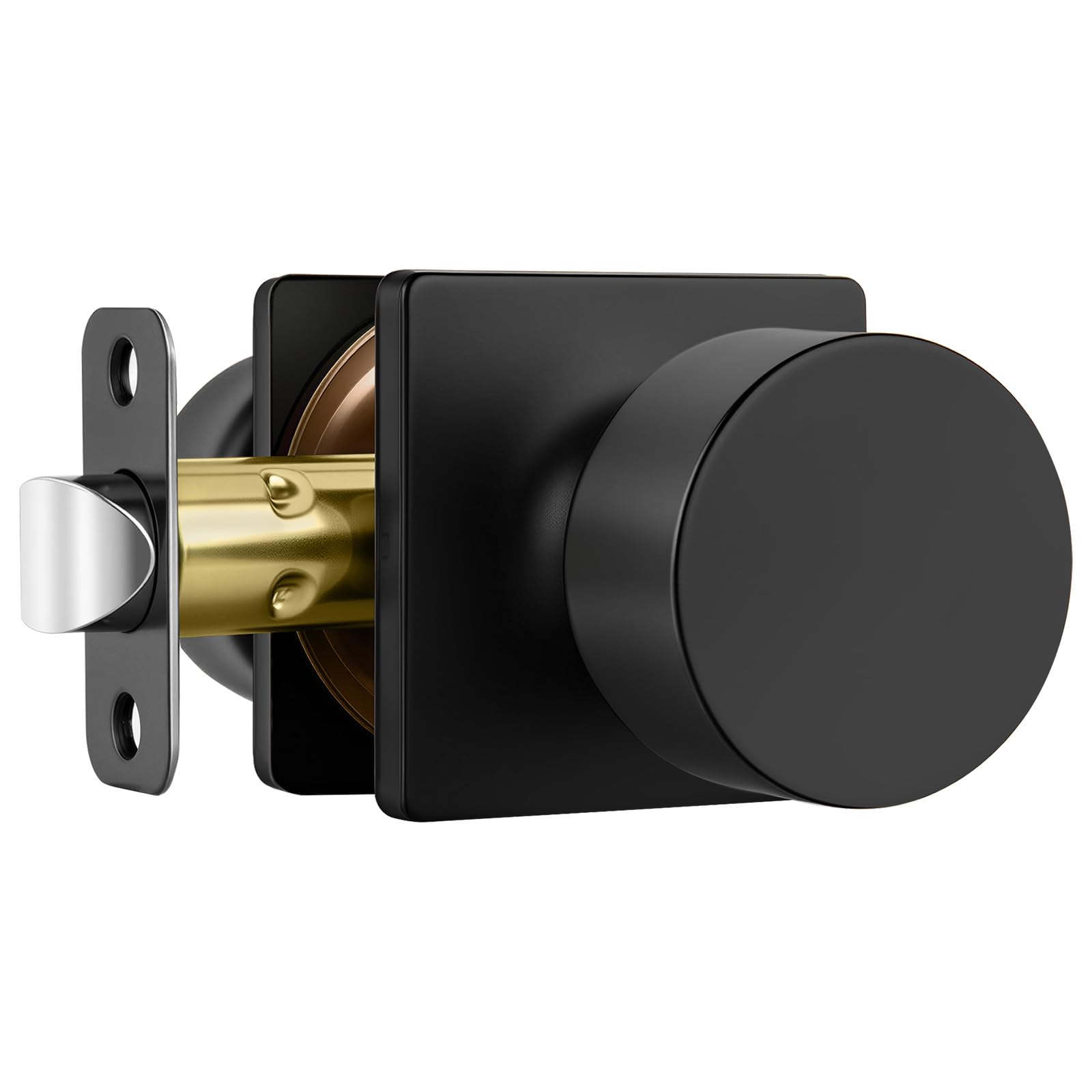 Haidms Matte Black Door Knobs - 6 Pack -20