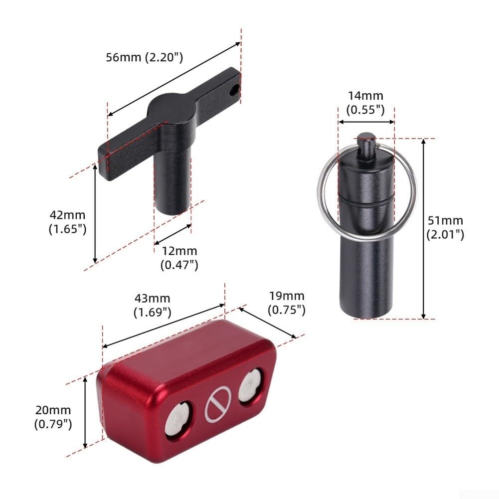 Robuster OBD-II Verschluss aus Metall Anti-Diebstahl Robuster