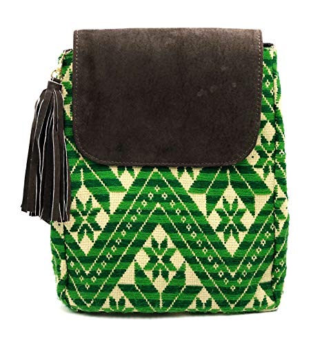 mexican embroidered backpack